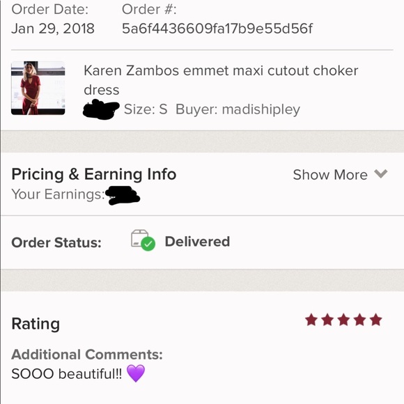 Karen Zambos emmet maxi cutout choker dress - Picture 3 of 3